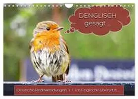Keller / CALVENDO |  DENGLISCH gesagt ... (Wandkalender 2026 DIN A4 quer), CALVENDO Monatskalender | Sonstiges |  Sack Fachmedien