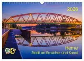 Fritsche / CALVENDO |  Herne: Stadt an Emscher und Kanal (Wandkalender 2026 DIN A3 quer), CALVENDO Monatskalender | Sonstiges |  Sack Fachmedien