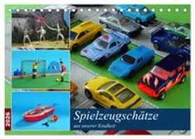 CALVENDO / Huschka |  Spielzeugschätze aus unserer Kindheit (Tischkalender 2026 DIN A5 quer), CALVENDO Monatskalender | Sonstiges |  Sack Fachmedien