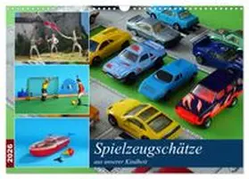 CALVENDO / Huschka |  Spielzeugschätze aus unserer Kindheit (Wandkalender 2026 DIN A3 quer), CALVENDO Monatskalender | Sonstiges |  Sack Fachmedien