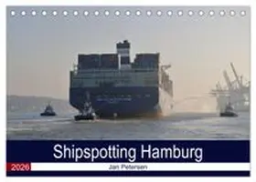 CALVENDO / Petersen |  Shipspotting Hamburg (Tischkalender 2026 DIN A5 quer), CALVENDO Monatskalender | Sonstiges |  Sack Fachmedien