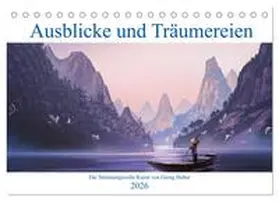 Huber / CALVENDO |  Paradise, Ausblicke und Träumereien (Tischkalender 2026 DIN A5 quer), CALVENDO Monatskalender | Sonstiges |  Sack Fachmedien