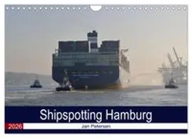CALVENDO / Petersen |  Shipspotting Hamburg (Wandkalender 2026 DIN A4 quer), CALVENDO Monatskalender | Sonstiges |  Sack Fachmedien