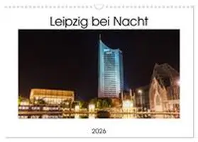 Fuchs / CALVENDO |  Leipzig bei Nacht (Wandkalender 2026 DIN A3 quer), CALVENDO Monatskalender | Sonstiges |  Sack Fachmedien