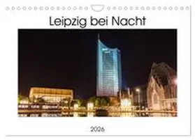 Fuchs / CALVENDO |  Leipzig bei Nacht (Wandkalender 2026 DIN A4 quer), CALVENDO Monatskalender | Sonstiges |  Sack Fachmedien