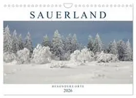 Bücker / CALVENDO |  SAUERLAND - Besondere Orte (Wandkalender 2026 DIN A4 quer), CALVENDO Monatskalender | Sonstiges |  Sack Fachmedien