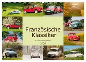 Bölts / CALVENDO |  Französische Klassiker - 2CV und D Modell Oldtimer (Wandkalender 2026 DIN A2 quer), CALVENDO Monatskalender | Sonstiges |  Sack Fachmedien