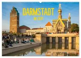CALVENDO / Scherf |  Darmstadt im Licht (Wandkalender 2026 DIN A2 quer), CALVENDO Monatskalender | Sonstiges |  Sack Fachmedien