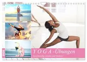 Hurley / CALVENDO |  Yoga-Übungen. Geschmeidig werden und bleiben! (Wandkalender 2026 DIN A4 quer), CALVENDO Monatskalender | Sonstiges |  Sack Fachmedien