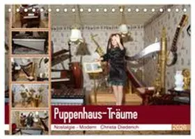 CALVENDO / Diederich |  Puppenhaus-Träume (Tischkalender 2026 DIN A5 quer), CALVENDO Monatskalender | Sonstiges |  Sack Fachmedien