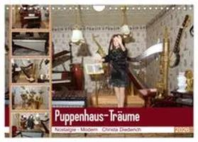 CALVENDO / Diederich |  Puppenhaus-Träume (Wandkalender 2026 DIN A4 quer), CALVENDO Monatskalender | Sonstiges |  Sack Fachmedien