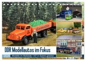 CALVENDO / Huschka |  DDR Modellautos im Fokus (Tischkalender 2026 DIN A5 quer), CALVENDO Monatskalender | Sonstiges |  Sack Fachmedien
