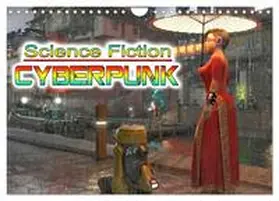 Schröder / CALVENDO |  Science Fiction Cyberpunk (Wandkalender 2026 DIN A4 quer), CALVENDO Monatskalender | Sonstiges |  Sack Fachmedien