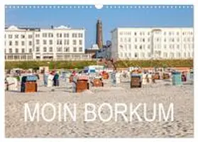 CALVENDO / Scherf |  Moin Borkum (Wandkalender 2026 DIN A3 quer), CALVENDO Monatskalender | Sonstiges |  Sack Fachmedien
