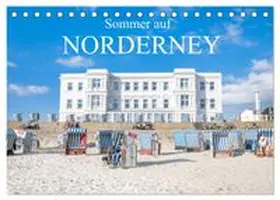 CALVENDO / Scherf |  Sommer auf Norderney (Tischkalender 2026 DIN A5 quer), CALVENDO Monatskalender | Sonstiges |  Sack Fachmedien