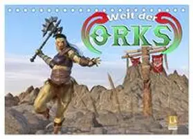Schröder / CALVENDO |  Welt der Orks (Tischkalender 2026 DIN A5 quer), CALVENDO Monatskalender | Sonstiges |  Sack Fachmedien