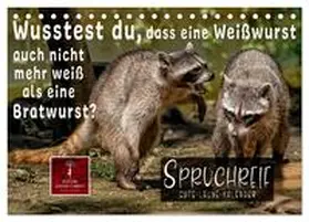 CALVENDO / Roder |  Spruchreif - Gute-Laune-Kalender (Tischkalender 2026 DIN A5 quer), CALVENDO Monatskalender | Sonstiges |  Sack Fachmedien