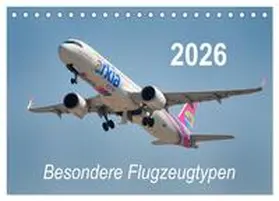 Merz / CALVENDO |  Besondere Flugzeugtypen (Tischkalender 2026 DIN A5 quer), CALVENDO Monatskalender | Sonstiges |  Sack Fachmedien