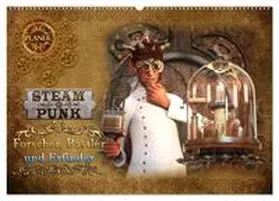Schröder / CALVENDO |  Steampunk - Forscher, Bastler und Erfinder (Wandkalender 2026 DIN A2 quer), CALVENDO Monatskalender | Sonstiges |  Sack Fachmedien