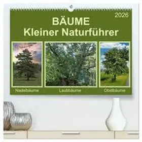 Kleemann / CALVENDO |  Bäume Kleiner Naturführer (hochwertiger Premium Wandkalender 2026 DIN A2 quer), Kunstdruck in Hochglanz | Sonstiges |  Sack Fachmedien