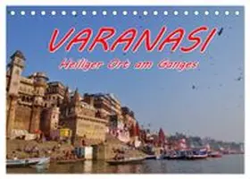 CALVENDO / Benahmed |  VARANASI Heiliger Ort am Ganges (Tischkalender 2026 DIN A5 quer), CALVENDO Monatskalender | Sonstiges |  Sack Fachmedien