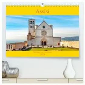 Tortora / CALVENDO |  Assisi - Mittelalterliches Herz Italiens (hochwertiger Premium Wandkalender 2026 DIN A2 quer), Kunstdruck in Hochglanz | Sonstiges |  Sack Fachmedien