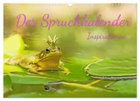 CALVENDO / Brunner-Klaus |  Der Spruchkalender - Inspirationen (Wandkalender 2026 DIN A3 quer), CALVENDO Monatskalender | Sonstiges |  Sack Fachmedien