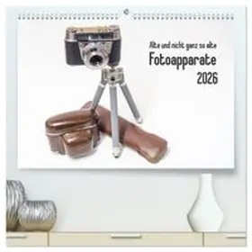 CALVENDO / Rohwer |  Alte und nicht ganz so alte Fotoapparate (hochwertiger Premium Wandkalender 2026 DIN A2 quer), Kunstdruck in Hochglanz | Sonstiges |  Sack Fachmedien
