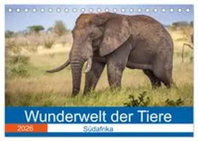 CALVENDO / Fritsche (Five-Birds Photography - www.5bp.de) |  Wunderwelt der Tiere - Südafrika (Tischkalender 2026 DIN A5 quer), CALVENDO Monatskalender | Sonstiges |  Sack Fachmedien
