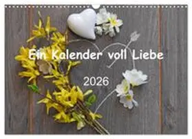 CALVENDO / Vier |  Ein Kalender voll Liebe (Wandkalender 2026 DIN A3 quer), CALVENDO Monatskalender | Sonstiges |  Sack Fachmedien