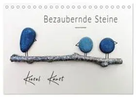 CALVENDO / Roder |  Bezaubernde Steine - Kieselkunst (Tischkalender 2026 DIN A5 quer), CALVENDO Monatskalender | Sonstiges |  Sack Fachmedien