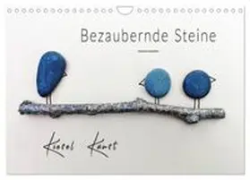 CALVENDO / Roder |  Bezaubernde Steine - Kieselkunst (Wandkalender 2026 DIN A4 quer), CALVENDO Monatskalender | Sonstiges |  Sack Fachmedien