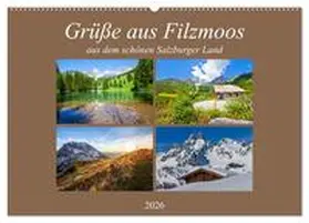 CALVENDO / Kramer |  Grüße aus Filzmoos (Wandkalender 2026 DIN A2 quer), CALVENDO Monatskalender | Sonstiges |  Sack Fachmedien