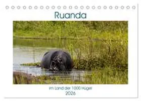 CALVENDO |  Ruanda (Tischkalender 2026 DIN A5 quer), CALVENDO Monatskalender | Sonstiges |  Sack Fachmedien