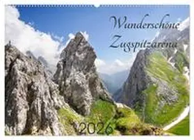 Schäfer / CALVENDO |  Wunderschöne Zugspitzarena (Wandkalender 2026 DIN A2 quer), CALVENDO Monatskalender | Sonstiges |  Sack Fachmedien