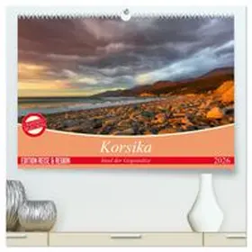 CALVENDO / Schmidt |  Korsika - Insel der Gegensätze (hochwertiger Premium Wandkalender 2026 DIN A2 quer), Kunstdruck in Hochglanz | Sonstiges |  Sack Fachmedien