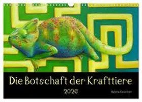 Koschier / CALVENDO |  Die Botschaft der Krafttiere (Wandkalender 2026 DIN A3 quer), CALVENDO Monatskalender | Sonstiges |  Sack Fachmedien