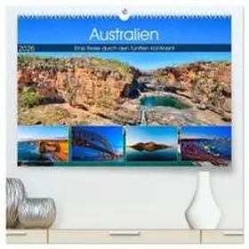 Sandrock / CALVENDO |  Australien - Travel The Gravel (hochwertiger Premium Wandkalender 2026 DIN A2 quer), Kunstdruck in Hochglanz | Sonstiges |  Sack Fachmedien