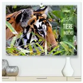 Bergermann / CALVENDO |  Wilde Tiere Indiens (hochwertiger Premium Wandkalender 2026 DIN A2 quer), Kunstdruck in Hochglanz | Sonstiges |  Sack Fachmedien