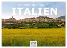 Lederer / CALVENDO |  Die schönsten Orte in Italien. (Wandkalender 2026 DIN A2 quer), CALVENDO Monatskalender | Sonstiges |  Sack Fachmedien