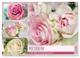 Hurley / CALVENDO |  Rosen. Charmante und edle Königinnen (Wandkalender 2026 DIN A4 quer), CALVENDO Monatskalender | Sonstiges |  Sack Fachmedien