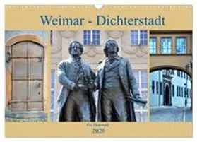 CALVENDO / Thauwald |  Weimar - Dichterstadt (Wandkalender 2026 DIN A3 quer), CALVENDO Monatskalender | Sonstiges |  Sack Fachmedien