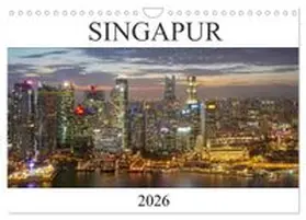 CALVENDO / Hoppe | Singapur (Wandkalender 2026 DIN A4 quer), CALVENDO Monatskalender | Sonstiges | 978-3-457-78556-0 | www.sack.de