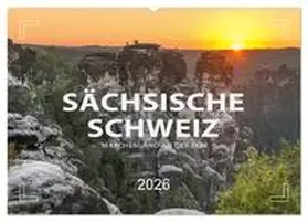 Weigt / CALVENDO |  SÄCHSISCHE SCHWEIZ - Märchenland an der Elbe (Wandkalender 2026 DIN A2 quer), CALVENDO Monatskalender | Sonstiges |  Sack Fachmedien