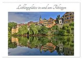 Maas / CALVENDO |  Lieblingsplätze in und um Tübingen (Wandkalender 2026 DIN A2 quer), CALVENDO Monatskalender | Sonstiges |  Sack Fachmedien