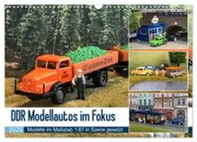 CALVENDO / Huschka |  DDR Modellautos im Fokus (Wandkalender 2026 DIN A3 quer), CALVENDO Monatskalender | Sonstiges |  Sack Fachmedien