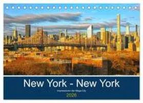 Großkopf / CALVENDO |  New York - New York. Impressionen der Mega-City (Tischkalender 2026 DIN A5 quer), CALVENDO Monatskalender | Sonstiges |  Sack Fachmedien