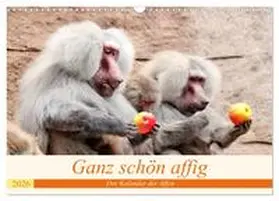 Klatt / CALVENDO |  Ganz schön affig - Der Kalender der Affen (Wandkalender 2026 DIN A3 quer), CALVENDO Monatskalender | Sonstiges |  Sack Fachmedien