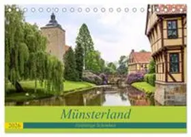 CALVENDO / Becker |  Münsterland - Vielfältige Schönheit (Tischkalender 2026 DIN A5 quer), CALVENDO Monatskalender | Sonstiges |  Sack Fachmedien