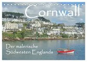 Berger / CALVENDO |  Cornwall. Der malerische Südwesten Englands (Tischkalender 2026 DIN A5 quer), CALVENDO Monatskalender | Sonstiges |  Sack Fachmedien